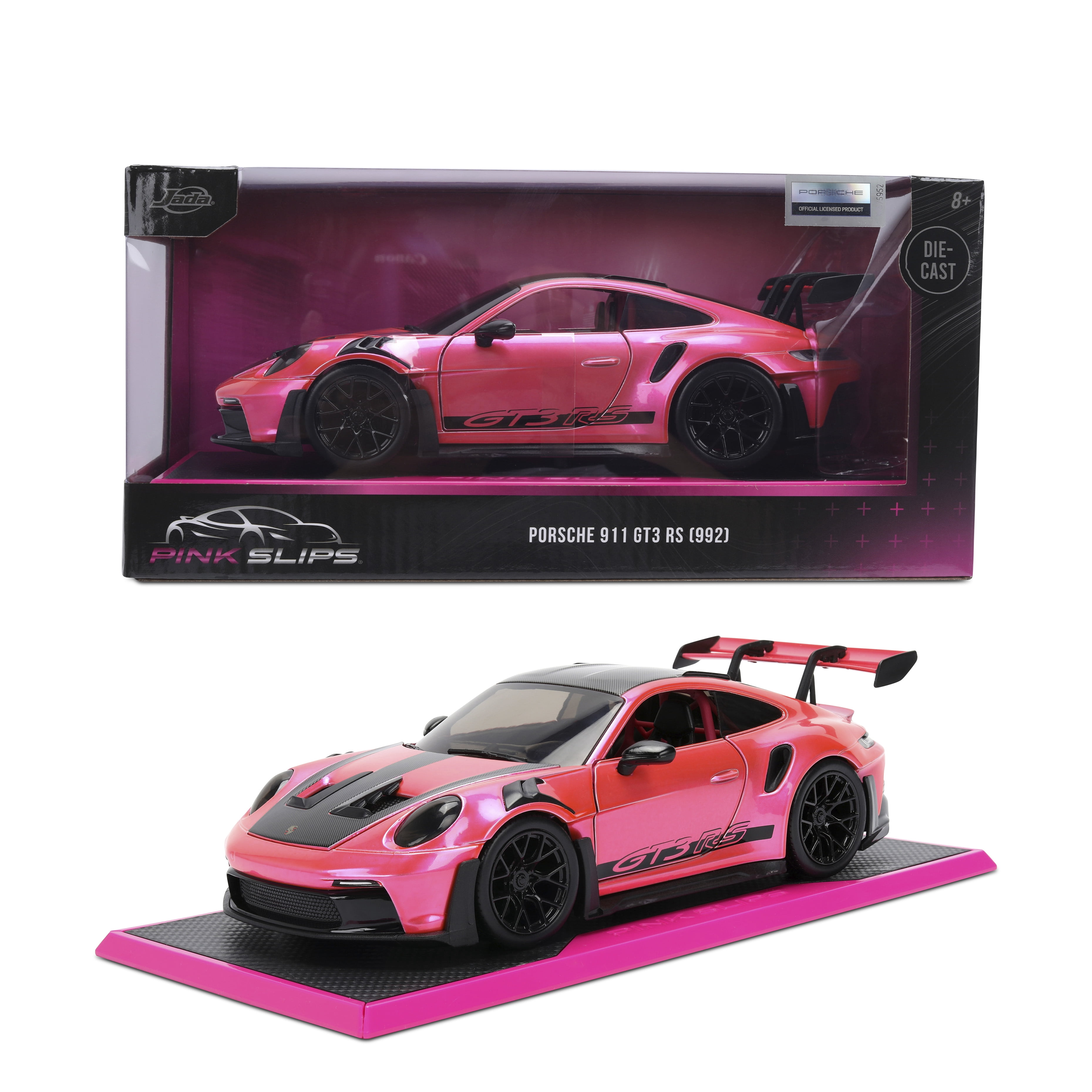 【限定品】Jada pink slipsバック・トゥ・ザ・フューチャー　3個売り Jada Toys Pink Slips Back To The Future 1:24 Time Machine (Pink