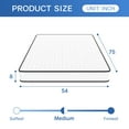 thumbnail image 7 of YRLLENSDAN 8 Inch Innerspring Mattress in a Box with Bamboo Charcoal Gel Memory Foam Fiberglass Free CertiPUR-US Certified Medium Firm Spring Mattress Pressure Relief,Full, 7 of 7