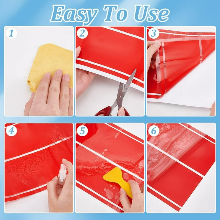 Racing Stripes Car Sticker DIY Styling Decorative Stripes Door Sides Racing Stripes Car Sticker DIY Styling Decorative Stripes Door Sides