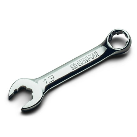UPC: 0886352117784 | Capri Tools 13 mm WaveDrive Pro Stubby Combination Wrench for Regular and Rounded Bolts