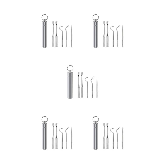 Juego de palillos de dientes de acero inoxidable 304 Yuarrent Type2 NO2