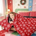 thumbnail image 4 of Manfei Cute Nutcracker 7pcs Queen Bedding,Christmas Winter Festive Bedding Comforter Set Queen,Black Reversible, 4 of 7