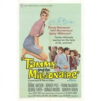 Posterazzi MOV260356 Tammy & the Millionaire Movie Poster - 11 x 17 in.