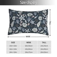 thumbnail image 2 of Gaeub Sea Shells 1 Print Double Sided Plush Decorative Throw Pillow Cover, Sofa Cushion Cover, Plush Cushion Cover，Excluding Pillow Core-14"x20", 2 of 6