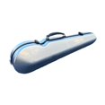 thumbnail image 1 of MERIGLARE 4/4 Violin Case Violin Travel Case with Hygrometer with Straps Hard Shell for Travel Show Stage String Instrument Accessories Black gray brushed, 1 of 9