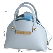 Hadanceo Gift Box Handle Design Versatile Strong Construction Gift Bag Dust-proof Attractive for Home