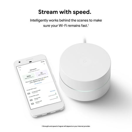 Google - Wifi - Mesh Router (AC1200) - 1 pack - White