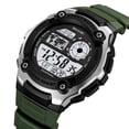 thumbnail image 3 of Sanda Men's Watches Sports Outdoor Waterproof Military Wrist Watch Date Multi Function Tactics LED Alarm Stopwatch, 3 of 8