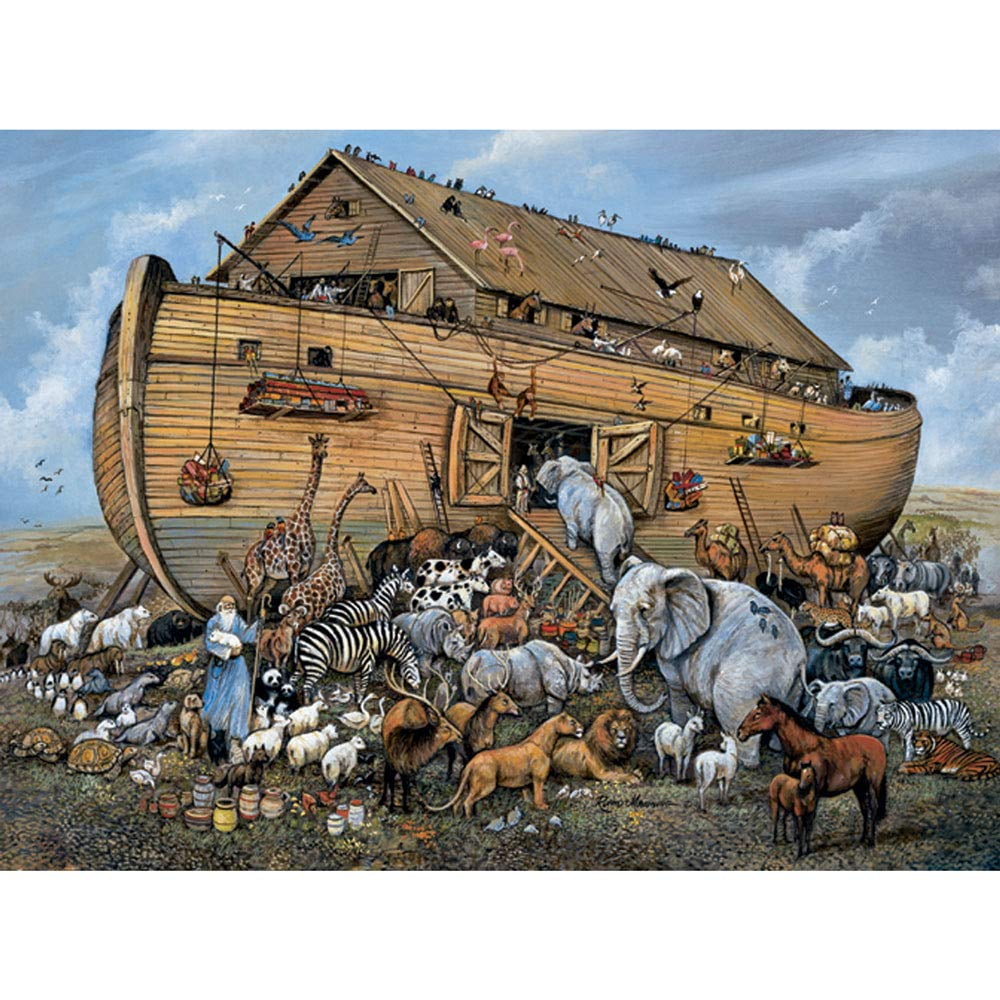 Bits and Pieces Jigsaw Puzzles Bible Nativity 1000 Piece Set of Three 20" x 27"