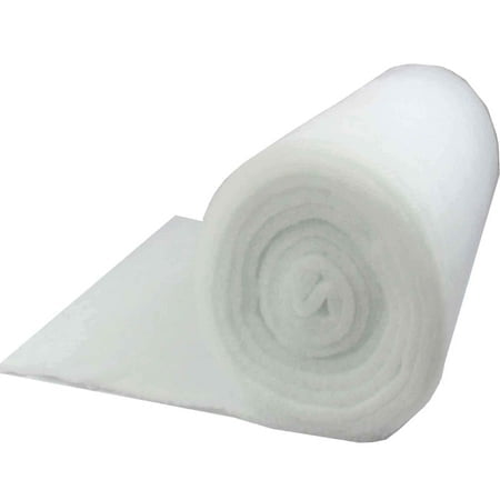 Mybecca 36 Pouces de Large (15 Yards) Couette en Fibre de Dacron Polyester Polyester Rembourrage de Qualité Loft (3 x 45)