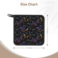 thumbnail image 2 of 2PCS Pot Holders for Kitchen - Heat Resistant Silicone Pot Holders with Hanging Loop, Lavender Flowers Colorful Butterfly Non Slip Oven Hot Pads, Potholders for Decor Baking Cooking Kitchen, 2 of 6