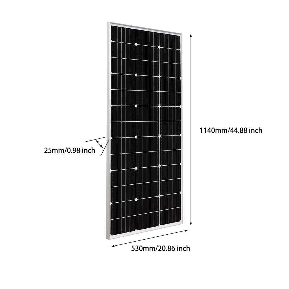240W Solar Panel 240 Watt 12 Volt High Efficiency Monocrystalline Photovoltaic Power Charger Home Solar Panel For RV Boat Roof Farm 12V Battery