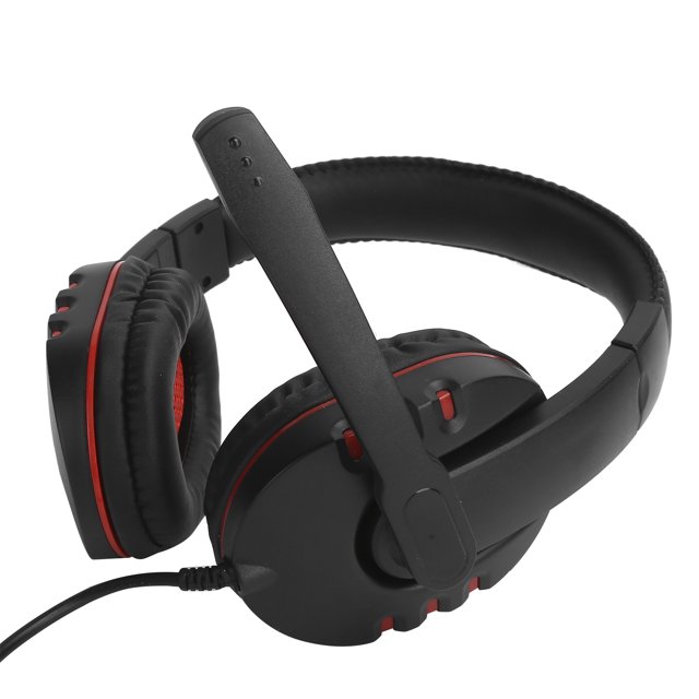 Auriculares con Cable ANGGREK para Juegos de Computadora con Cancelación de Ruido Estéreo 40 Mm