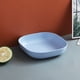 thumbnail image 1 of Xiao Hua Plato hondo de paja de trigo de 5,9 pulgadas, apto para microondas y lavavajillas, plato de plástico duradero, 2 piezas, azul, 1 of 5