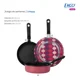 thumbnail image 2 of Juego Sartenes Antiadherentes Ekco Photo 3 Pzs [18,20,24] Cm,Morado, 2 of 11