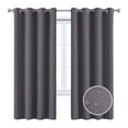 thumbnail image 1 of Tissu d'Ombrage Complet Couleur Unie Balcon Isolation Solaire Extérieur Imperméable Rideau-Week, 1 of 4