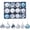 Light Blue, variant on Christmas Decoration Clearance 12Pcs/set Christmas Tree Ornaments, Christmas Ball Ornaments Set Shatterproof Christmas Tree Decorations for Xmas Red