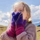 thumbnail image 4 of Invierno Cálido Niños Adultos Unisex Punto Guantes Largos, 4 of 8
