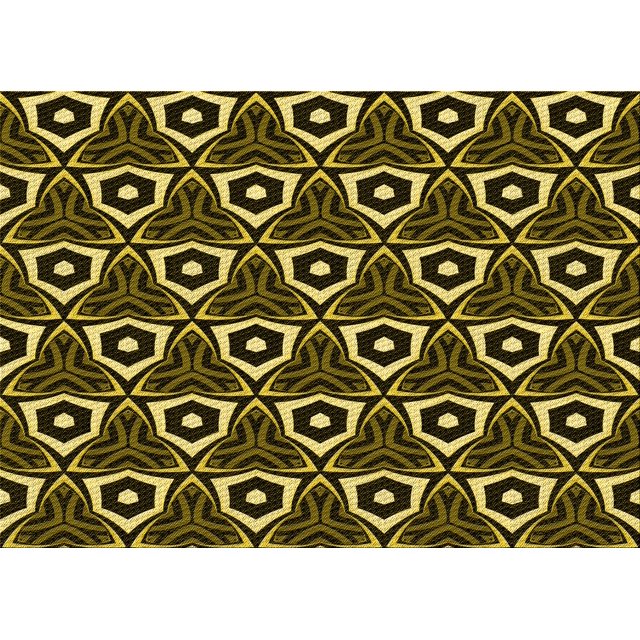 Ahgly Company Tapis d'Intérieur Lavables en Machine Rectangle Transitionnel Zone Grise de Minuit, 3' x 5'
