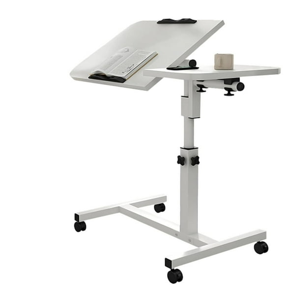 axGear Table au-Dessus du Lit Hauteur Inclinaison Réglable Pliable Bureau Portable au-Dessus du Lit Bureau
