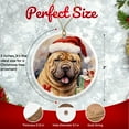 thumbnail image 2 of Chinese Shar-Pei Dog Ornament - Pet Ornament for Christmas Tree - 3" Round Ceramic - Printed in USA - Puppy New Dog - Dog Mom - Dog Dad - Pet Owner - Xmas Decoration DOG067, 2 of 5