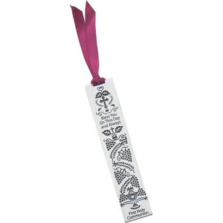 - Cathedral Art BM101 Bless You on This Day First Holy Communion Metal Bookmark, 3-1/2-Inch