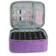 thumbnail image 1 of 1 estuche de cosméticos portátil morado, herramientas para uñas, kit de almacenamiento de esmalte de uñas (esmalte de uñas no incluido) Sailing  Electrónica, 1 of 5