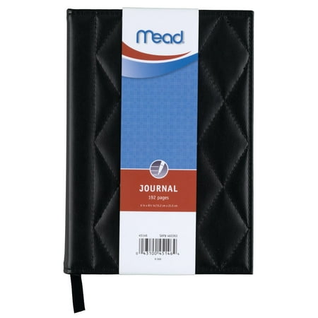 Acco Brands Mead Leather Topstitch Journal Assorent