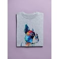 thumbnail image 3 of Pastell Colorful And Serious Frenchie T-Shirt Women -Weekday Best Designs, Female x-Large, 3 of 4