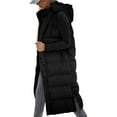 thumbnail image 2 of XIATIAN Women Winter Jacket Sleeveless Hooded Zipper Closure Puffy Vest Solid Warm Winter Coat, 2 of 5