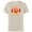 Natural, variant on Iron Man You Light Up My Heart Valentine's Day - Short Sleeve Cotton T-Shirt for Adults - Customized-Red