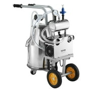 BENTISM Electric Cow Milking Machine Milking Equipment 25L 304 Stainless Steel