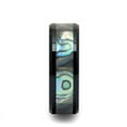thumbnail image 2 of Oahu Beveled Black Ceramic Ring With Shell Inlay, 2 of 2