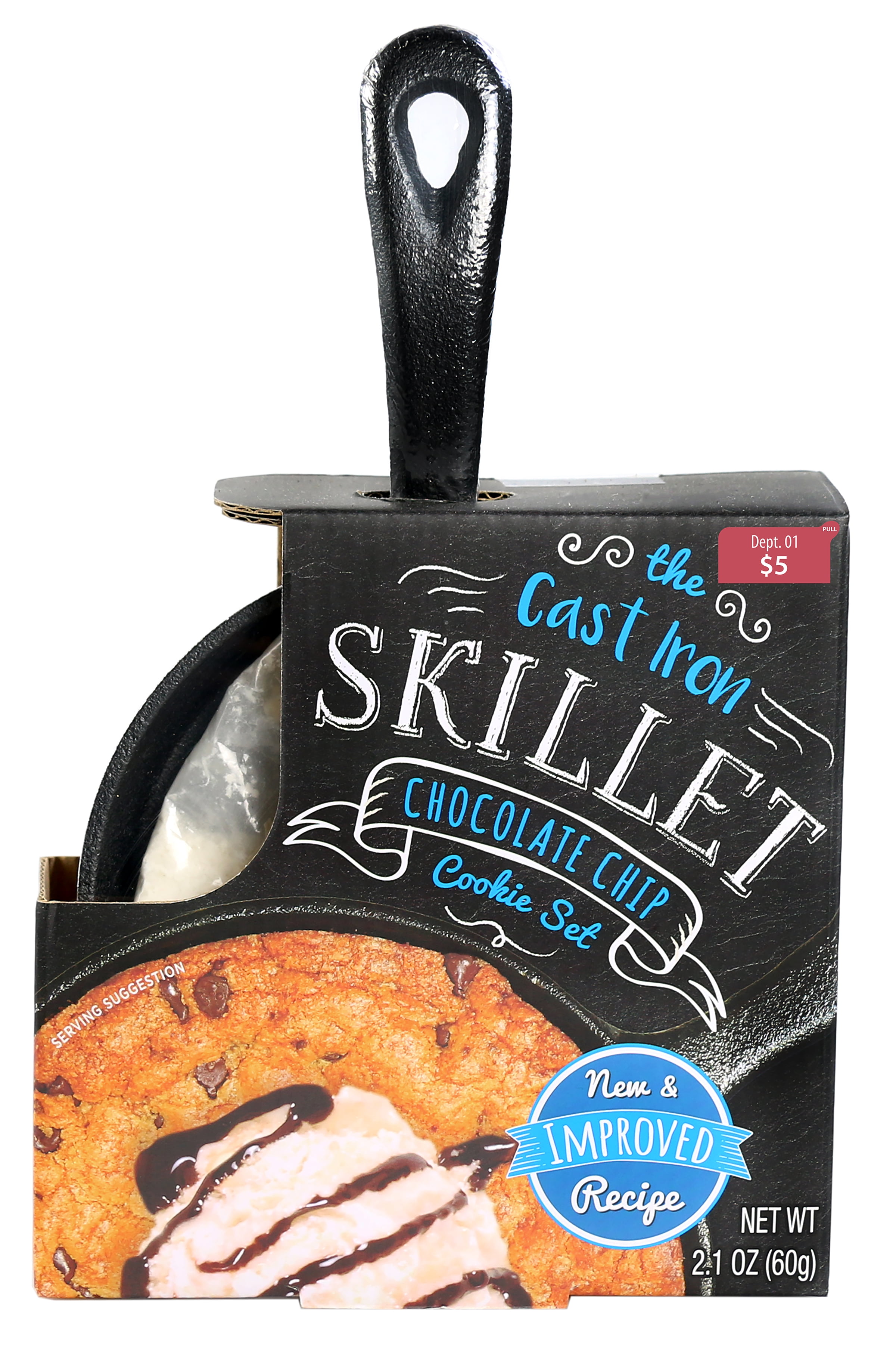Temp-tations Set of 4 Winter Whimsy Cast Iron Cookie Skillets
