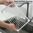 thumbnail image 4 of Opvise Foldable Storage Rack, Durable PP Plastic Organizer with Lightweight Compact Design for Home, Office, Kitchen, and Travel - Easy Assembly, Space-Saving, Multi-Purpose Use L, 4 of 8
