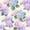 Pink Purple Green, variant on Manfei Chic Hydrangea Flower Twin Fitted Sheet, Garden Floral Bedding, Baby Blue Cream Green 2 Pieces, 1 Fitted Sheet and 1 Pillowcase