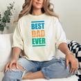 thumbnail image 2 of Best Dad Ever Music Notes, Ivory Comfort Colors T-Shirt, Medium, 2 of 3