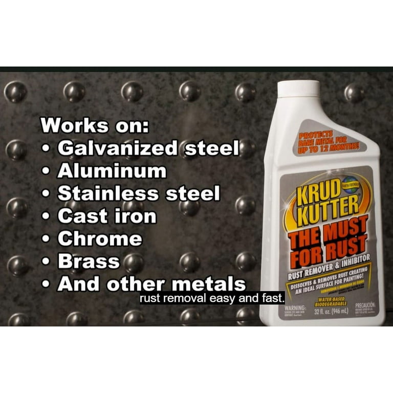 Auto Rust Remover Spray Metal Etching Rust Neutralizer 120ml Professional  Fast Acting Multi Purpose Safe Rust