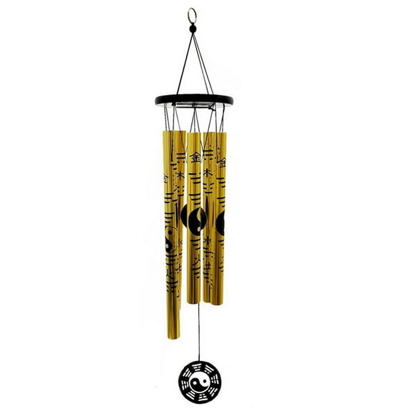 Extra Small Bagua Wind Chime Pendant Retro Metal Lucky Garden