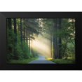 thumbnail image 2 of Podt, Martin 14x11 Black Modern Framed Museum Art Print Titled - The Road, 2 of 5