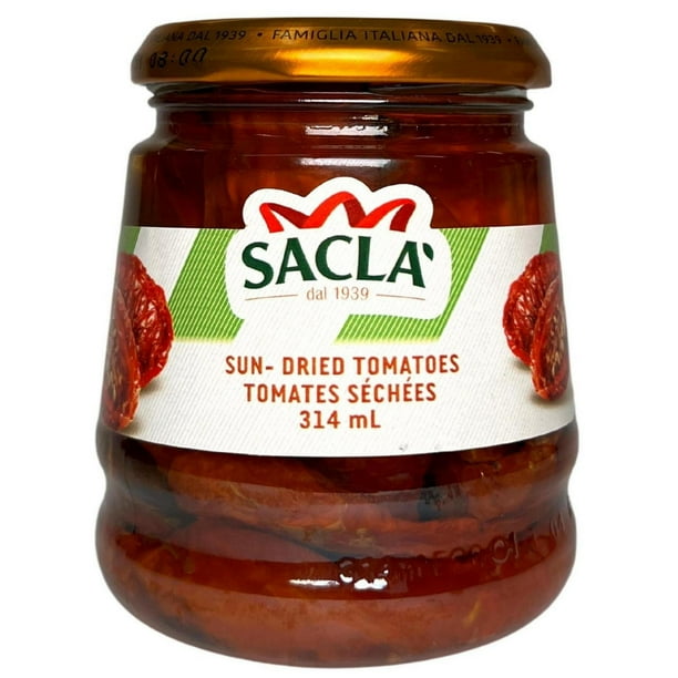 Sacla Sun-Dried Tomatoes, 314 ML - Walmart.ca