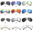 thumbnail image 3 of Qarigey Gafas de sol Novedad de alto rango Diferentes vibrantes Resistentes Ligeras Mano de obra fina Diseño único Gafas redondas Lentes Negro + Blanco Qarigey AP008819-12, 3 of 6