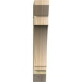 thumbnail image 2 of Ekena Millwork 4"W x 20"D x 24"H Imperial Slat Rough Sawn Bracket, Douglas Fir, 2 of 4