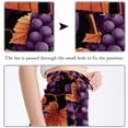 thumbnail image 3 of Grapes Chic Chiffon Summer Dress: Beach Skirt with Polyester Straps, 3 of 6