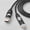 Black, variant on 4 in 1 Super Fast Charging Cable, 66W PD, USB-C to Usb/Type-C/Lightning, High-Speed Data Transfer, Suitable for Iphone/Ipad/Xiaomi/Samsung/Switch2/Steamdeck And Other Devices
