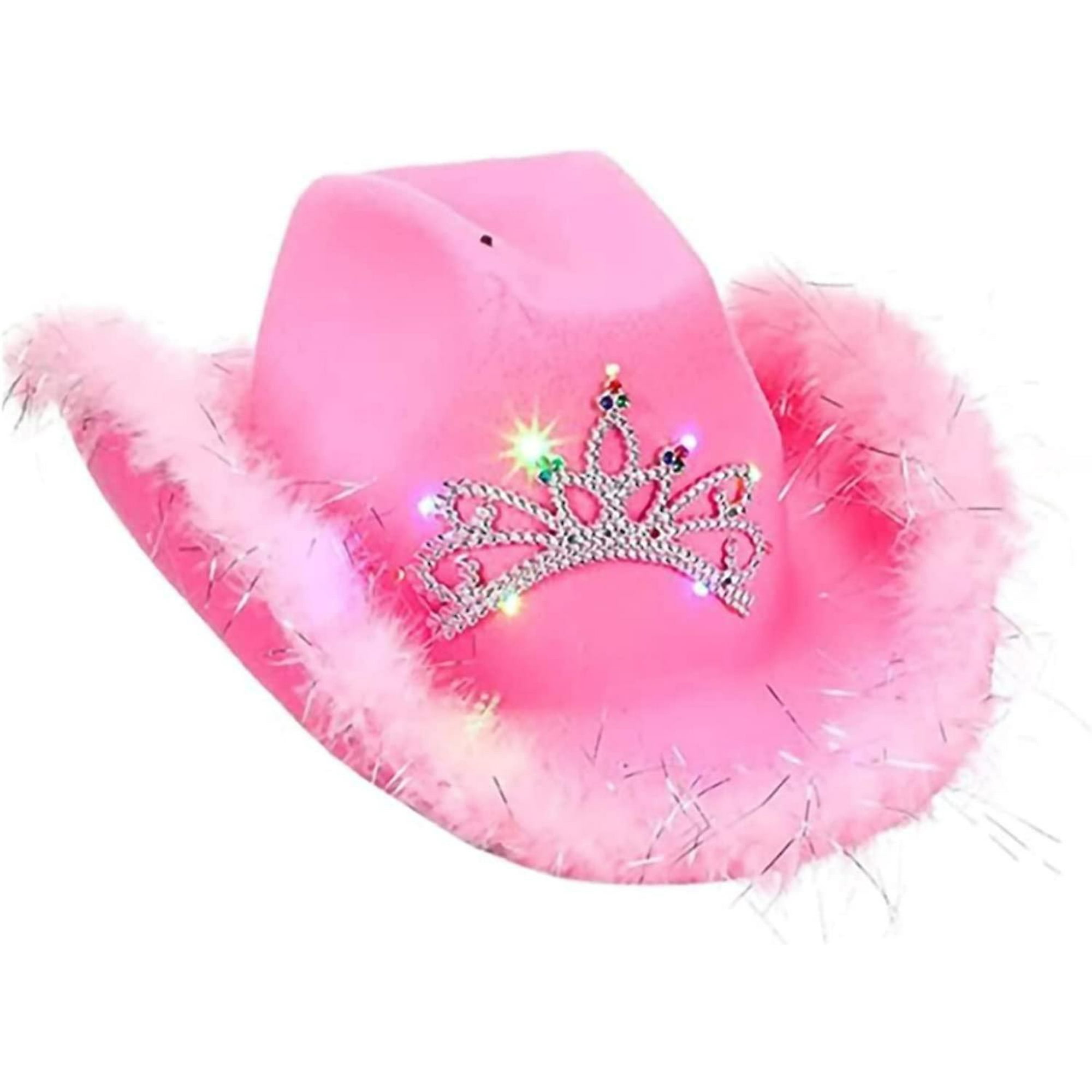 Fluffy pink hat on sale