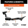 thumbnail image 4 of Curt 13427 Class 3 2 Inch Receiver Trailer Tow Hitch for 2020 Hyundai Pallisade, 4 of 5