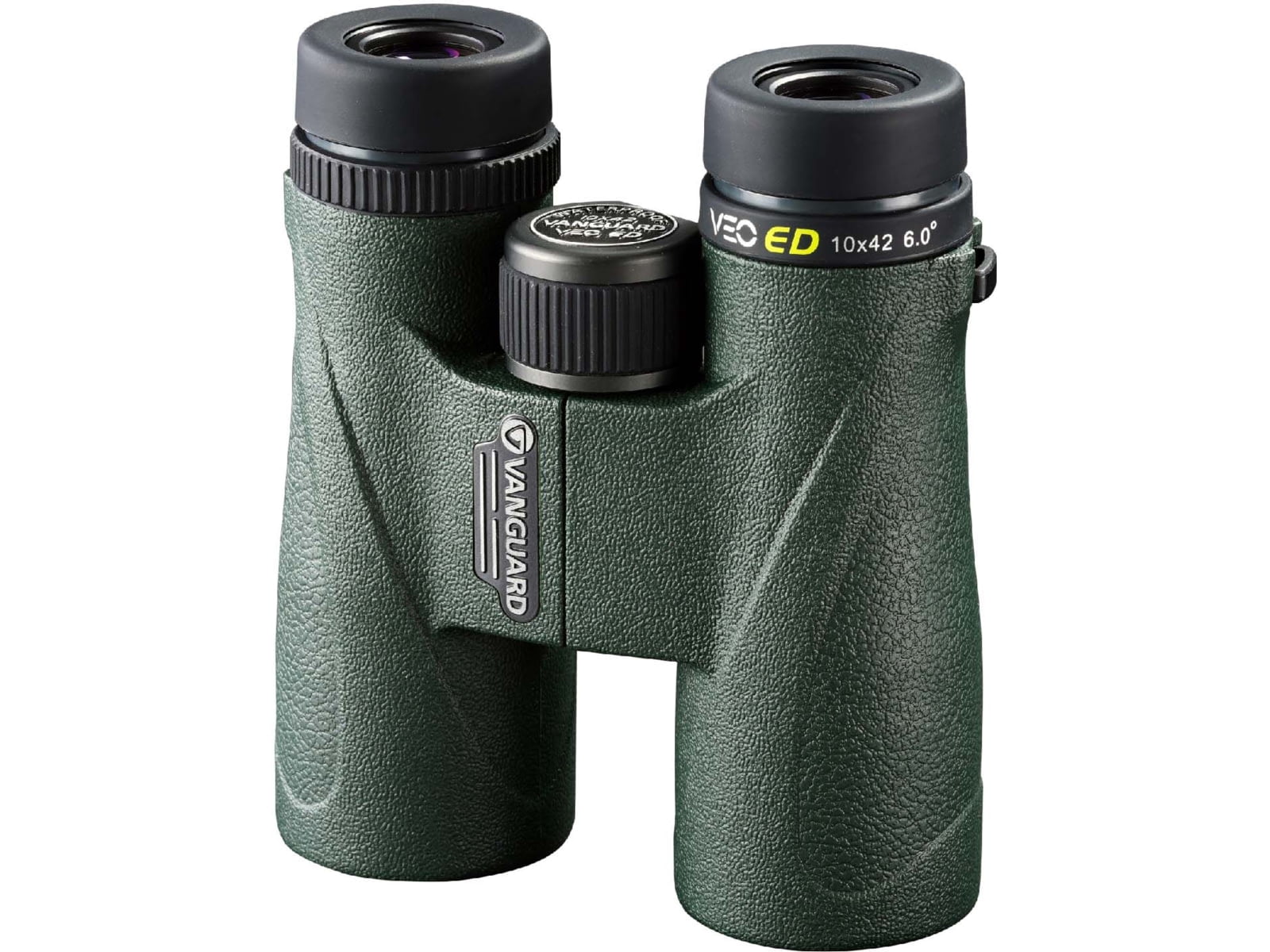 Vanguard VEO ED 10x42mm Roof Prism System Binocular, BAK4, Rubber, Green, 1042