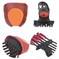thumbnail image 1 of Fine Workmanship Recurved Bow Quiver, Leather  Quiver, Lightweight Red+Orange for  Bow S, 1 of 7