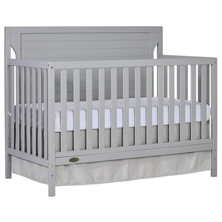 UPC: 0693892467817 | Dream On Me Cape Cod 5-in-1 Convertible Crib  Pebble Grey